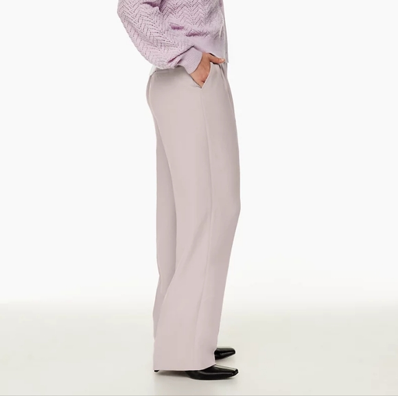 ❌SOLD ❌ WILFRED Effortless Pants Morado Grey Short High Rise 6 Short Aritzia - Picture 3 of 6